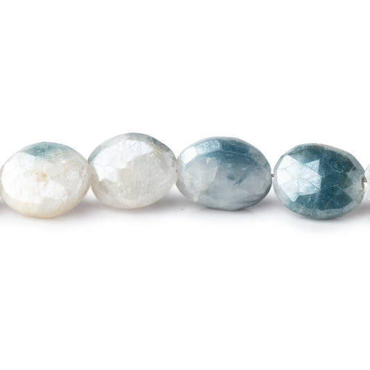 8-10mm Mystic Sapphire Faceted Oval Beads 13 inch 36 pieces