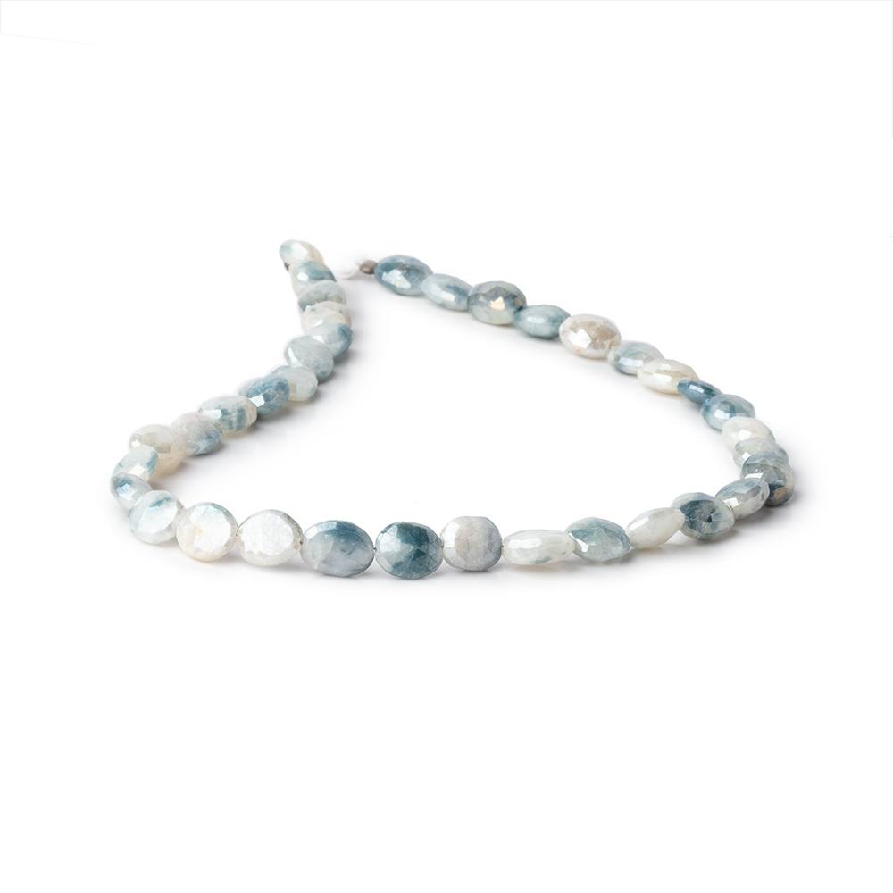 8-10mm Mystic Sapphire Faceted Oval Beads 13 inch 36 pieces