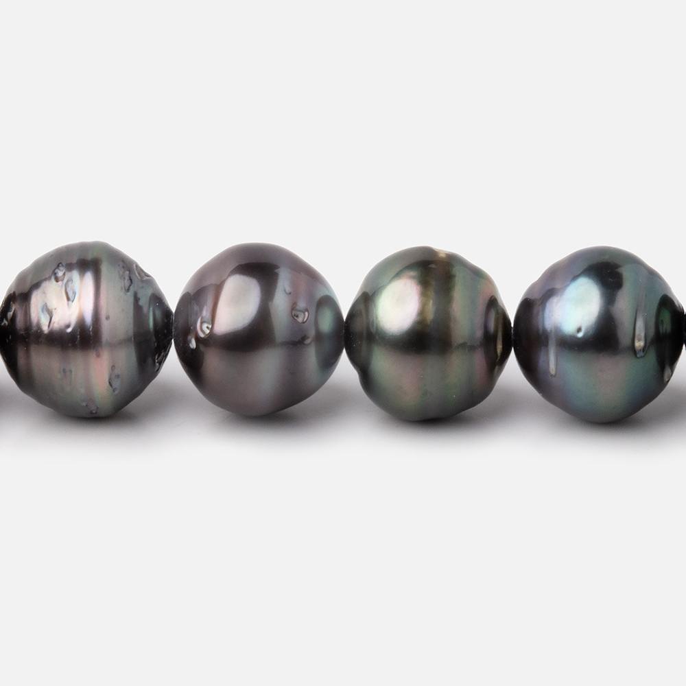 8-10mm Tahitian Saltwater Pearl Beads 16 inch 43 pieces AA