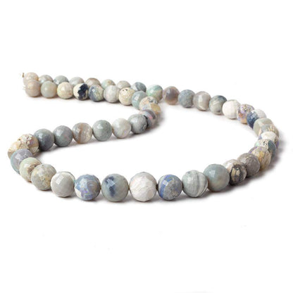 8-11mm Australian Opal faceted round beads 18 inch 52 pieces