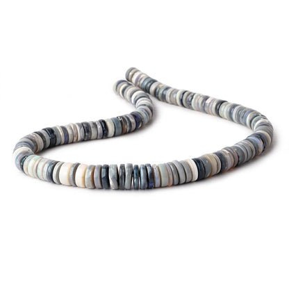 8-11mm Australian Opal Plain Heshi Beads 16 inch 145 pieces AA