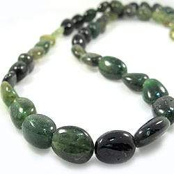 8-13mm Chrome Tourmaline Smooth Nugget