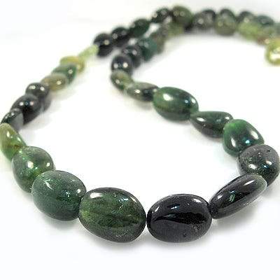 8-13mm Chrome Tourmaline Smooth Nugget