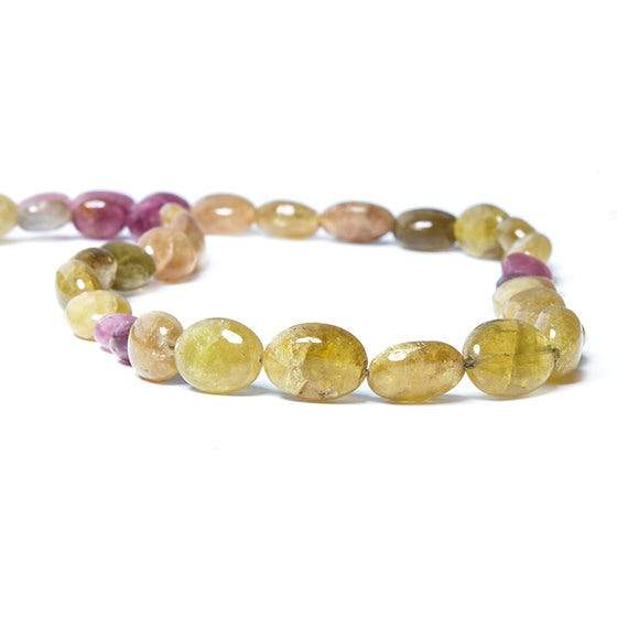 8-13mm Multi Color Tourmaline Plain Oval
