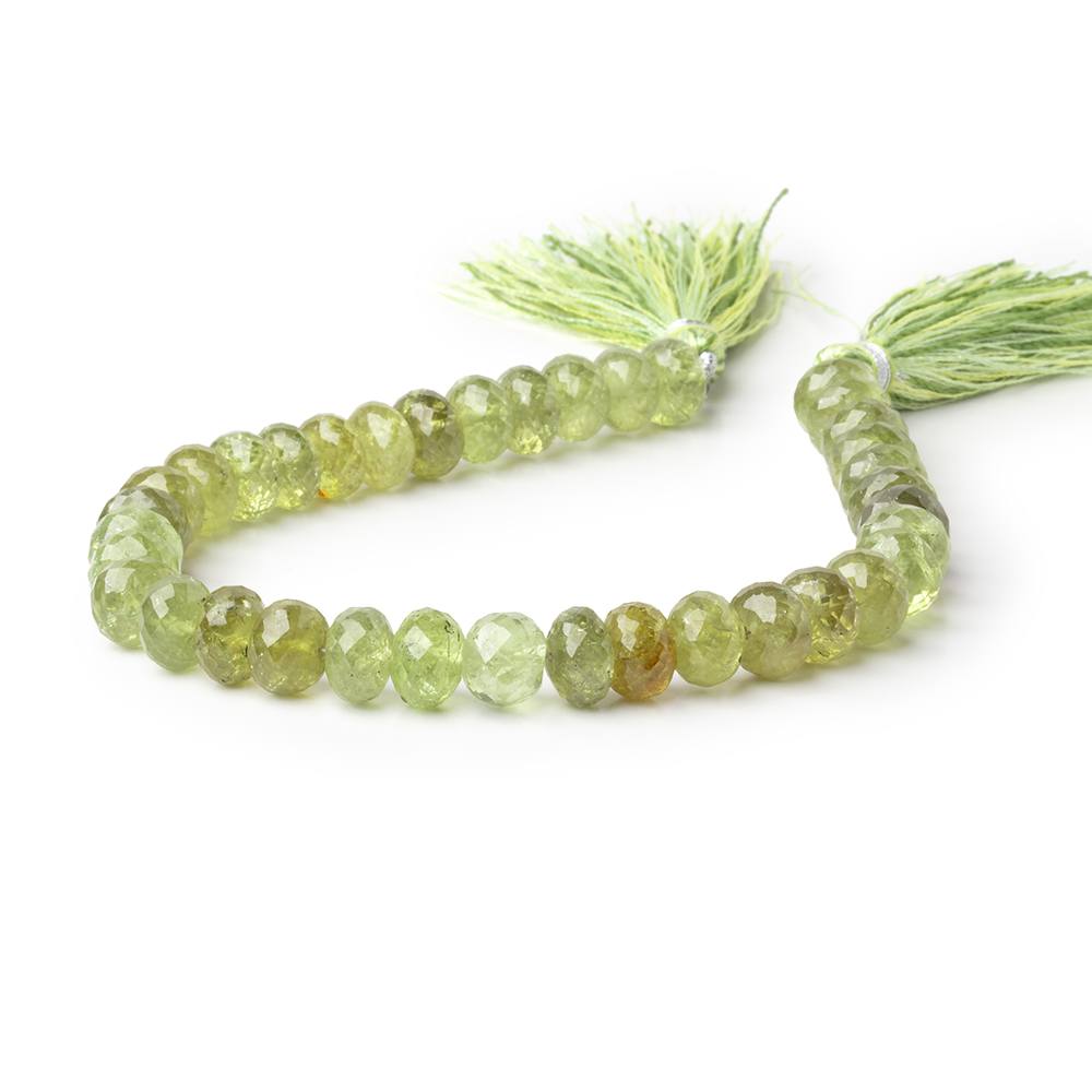 8-8.5mm Grossular Garnet Faceted Rondelle Beads 8 inch 36 pieces