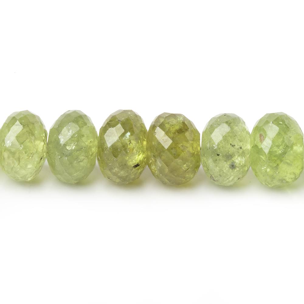 8-8.5mm Grossular Garnet Faceted Rondelle Beads 8 inch 36 pieces
