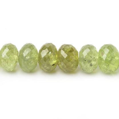 8-8.5mm Grossular Garnet Faceted Rondelle Beads 8 inch 36 pieces