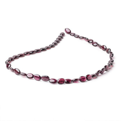 8-9mm Rhodolite Garnet Plain Nugget Beads 16 inch 44 pieces