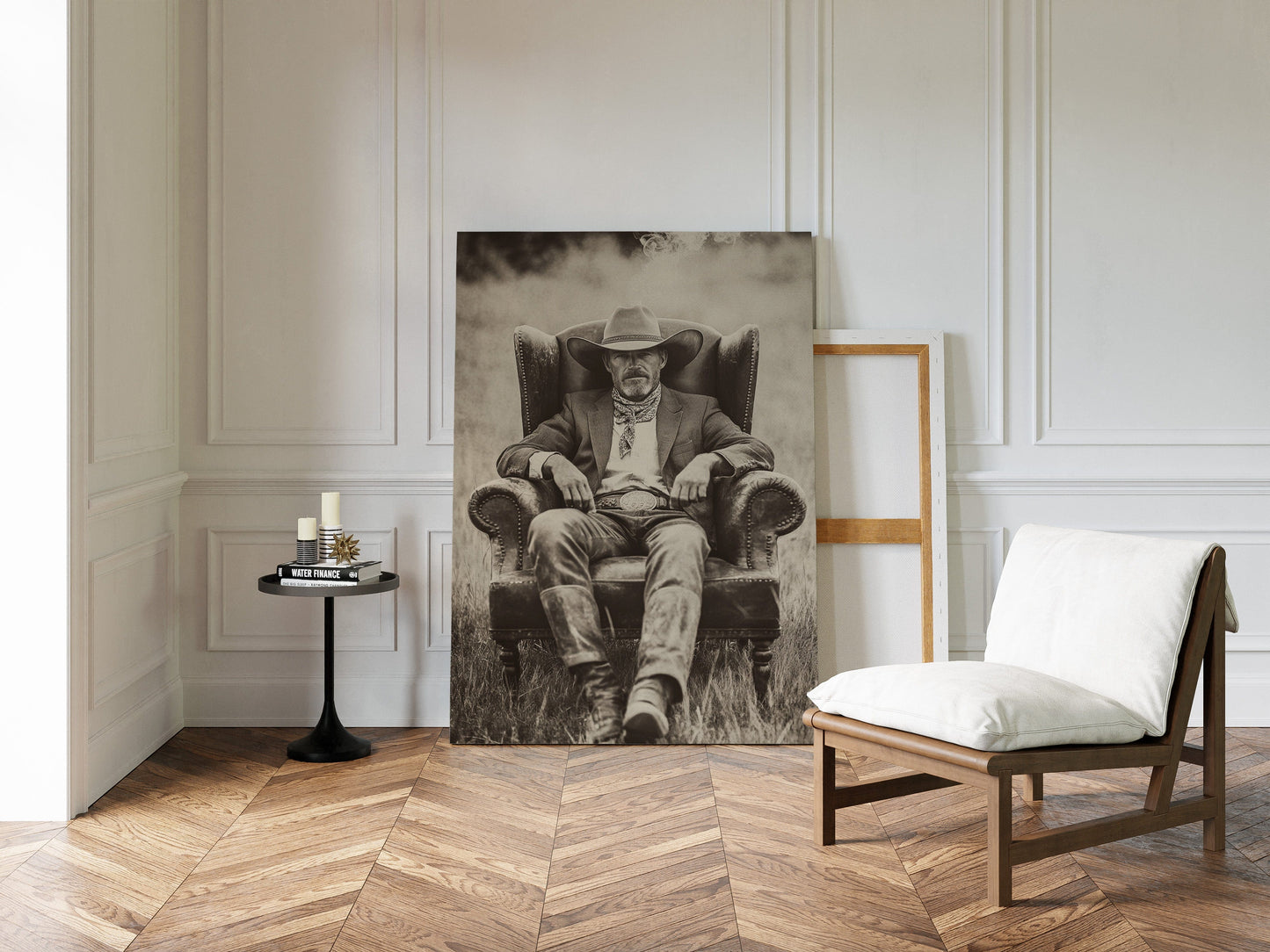 The Chair at Sundown