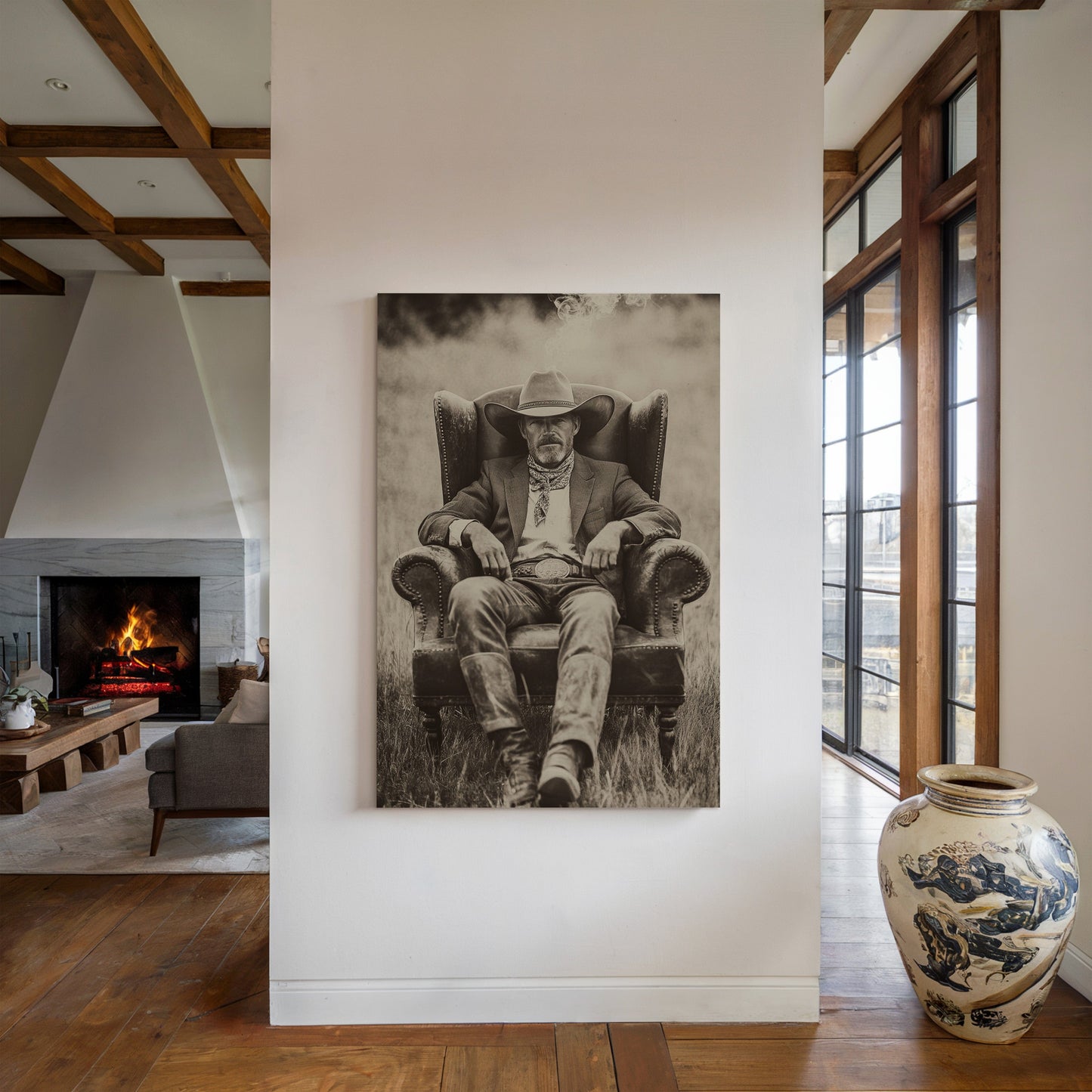 The Chair at Sundown