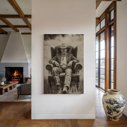 The Chair at Sundown