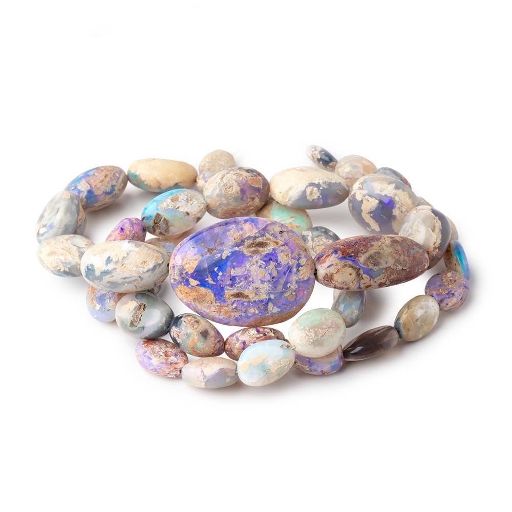 8.5-28.5mm Australian Opal with Matrix Nugget Beads 20 inch 40 pieces AA