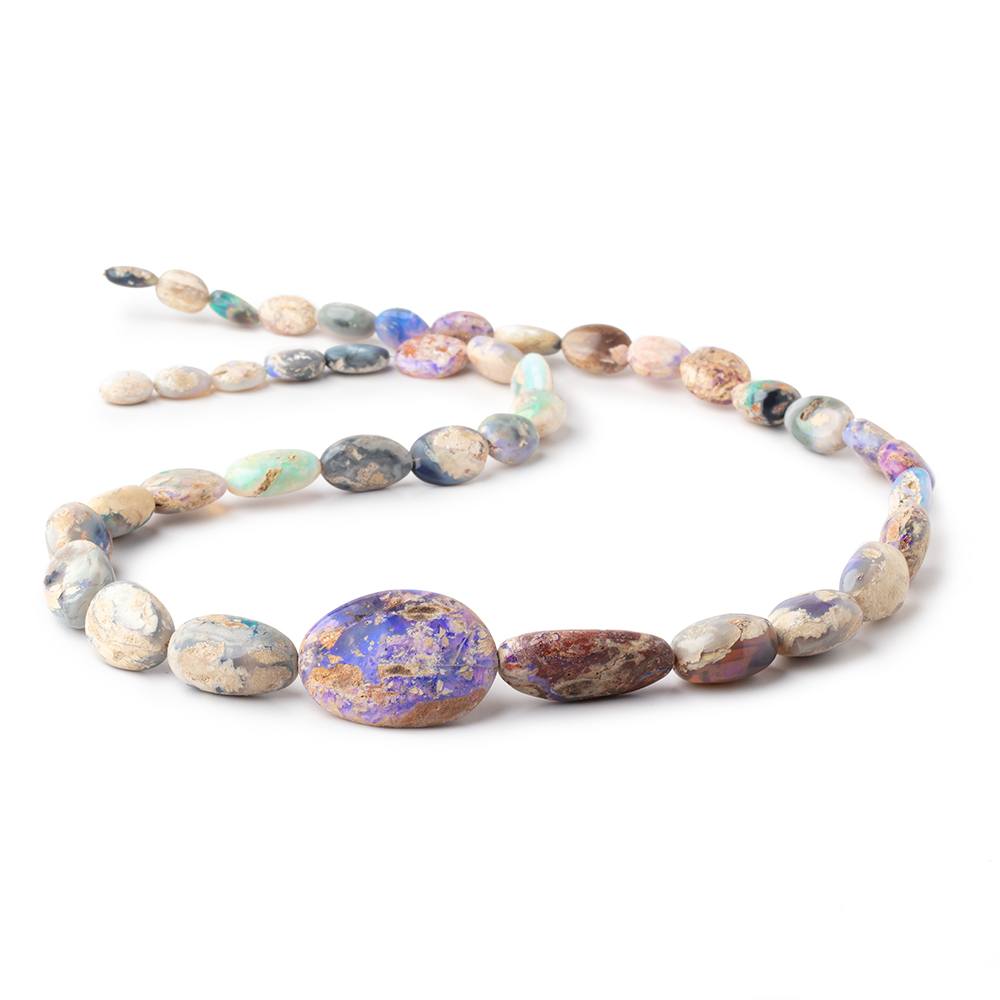 8.5-28.5mm Australian Opal with Matrix Nugget Beads 20 inch 40 pieces AA