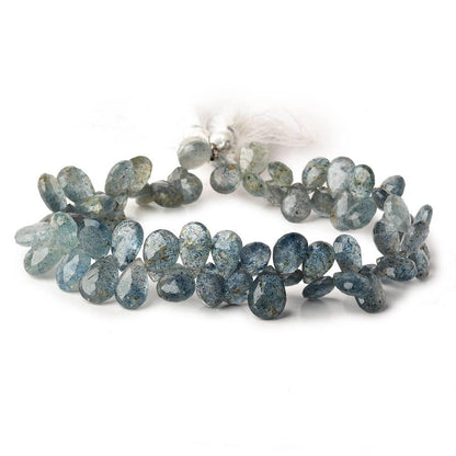 5x8mm Apatite in Quartz Beads Faceted Pear Beads 8 inch 67 pieces