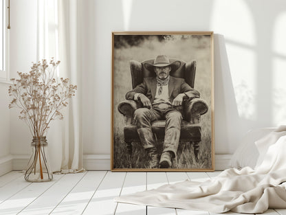 The Chair at Sundown