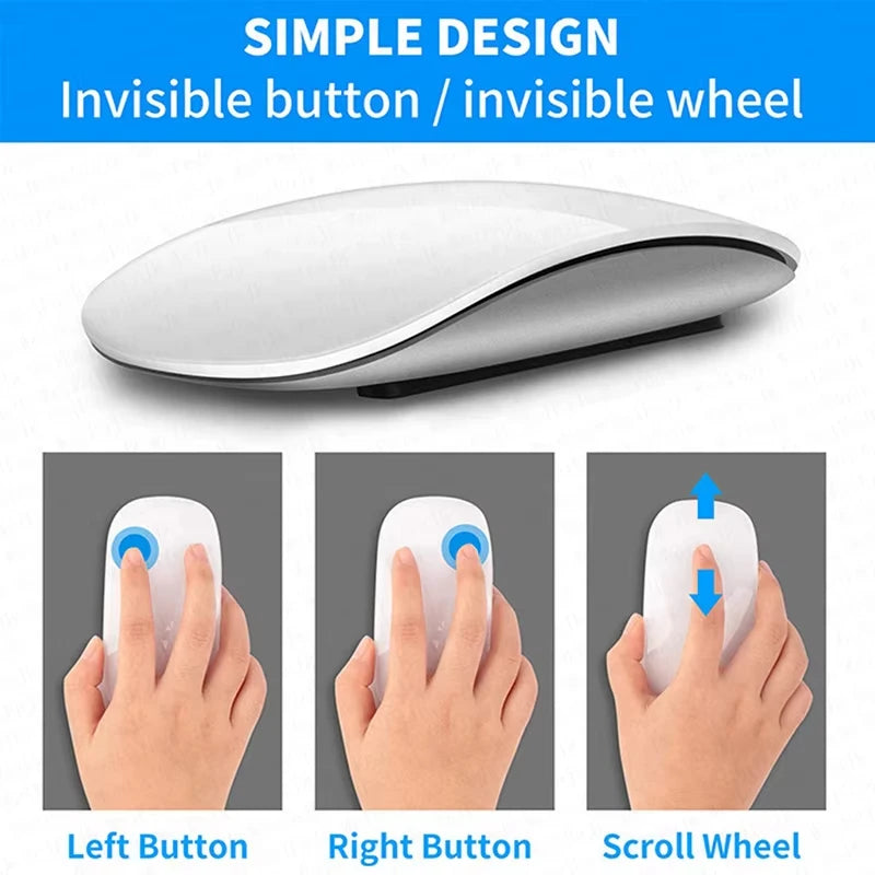 Wireless Mouse Original Multi-Touch Surface Magic Mouse for APPLE Macbook Pro Air Mini Laptop Tablet PC Ipad Bluetooth5.0