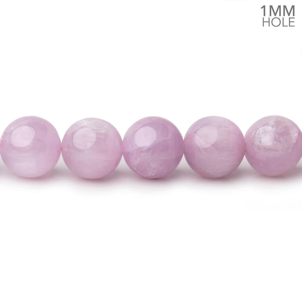 8mm Kunzite Plain Round Beads 16 inch 51 pieces 1mm hole