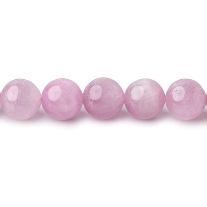 8mm Kunzite plain round beads 16 inch 51 pieces AAA