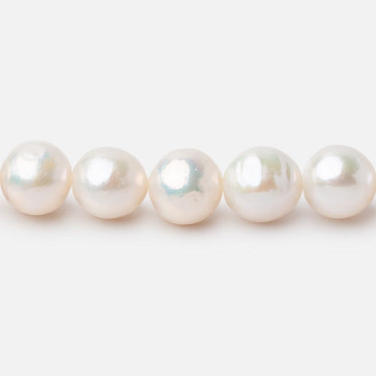 8mm Off White Chinese Akoya Saltwater Pearls 15.5 inch 50 pieces A