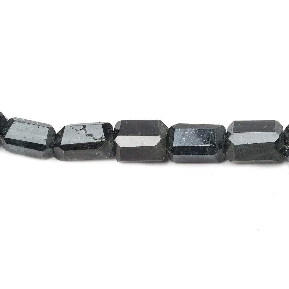 8x5-11x8mm Moss Aquamarine faceted nugget beads 15 inch 44pieces