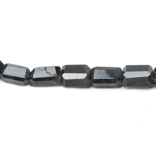 8x5-11x8mm Moss Aquamarine faceted nugget beads 15 inch 44pieces