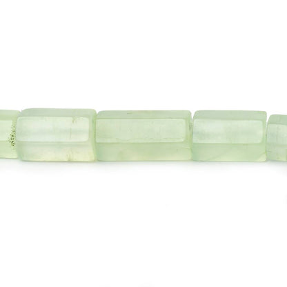 8x5-15x7mm Prehnite Faceted Tubes 17.75 inch 40 pieces