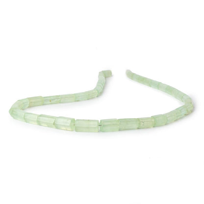 8x5-15x7mm Prehnite Faceted Tubes 17.75 inch 40 pieces