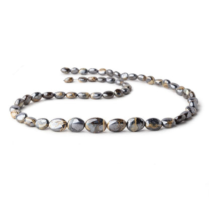 8x6-15x11mm Schalenblende Plain Nugget Beads 20 inch 53 pieces AA rare