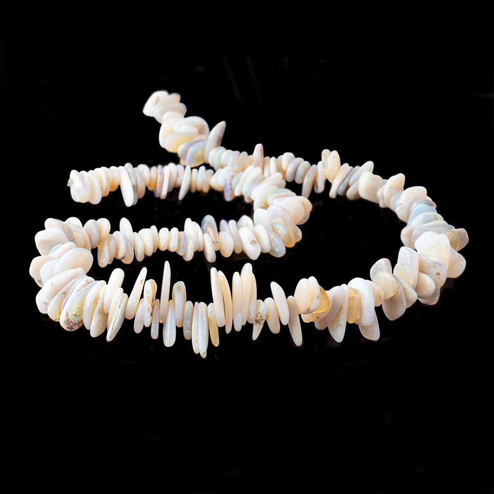 8x6-15x6mm Australian Opal Top Drilled Plain Nuggets 18 inch 200 Beads