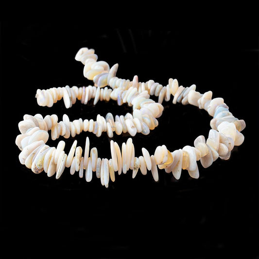 8x6-15x6mm Australian Opal Top Drilled Plain Nuggets 18 inch 200 Beads