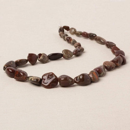 8x7-15x12mm Ethiopian Boulder Opal plain nugget beads 14 inch 30 pieces