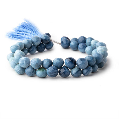 8x7-8.5x8mm Owyhee Opal Faceted Candy Kiss Beads 8 inch 48 pieces