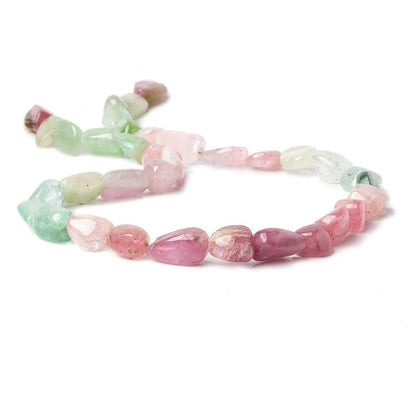 8x8.5-18.x9mm Multi Color Afghani Tourmaline Plain Nuggets 16.5 inch 35 pcs