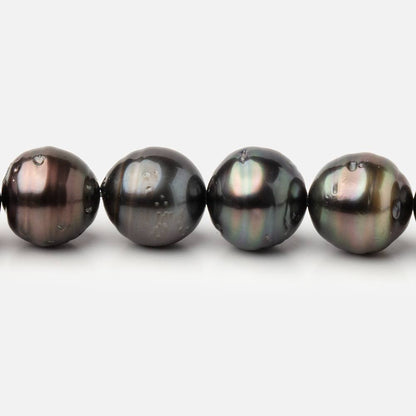 9-10mm Tahitian Saltwater Pearl Beads 16 inch 42 pieces AA