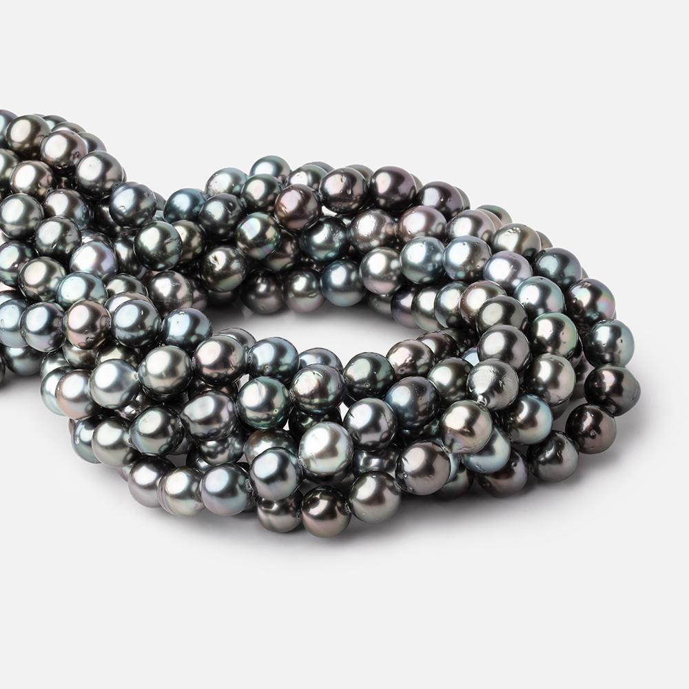 8-9mm Tahitian Saltwater Pearls 16 inch 41 Beads AA