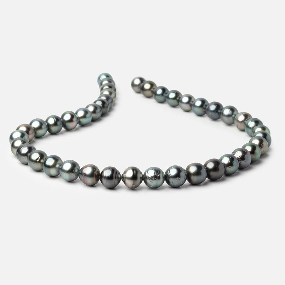9-10mm Tahitian Saltwater Pearls 16 inch 41 Beads AA