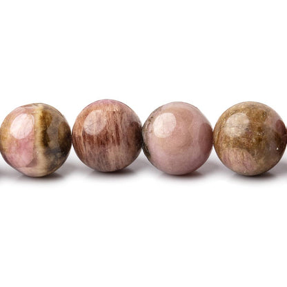 9-11mm Multi Color Tourmaline Plain Round Beads 18 inch 45 pieces AA