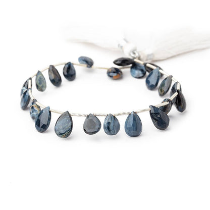 9-11mm Pietersite Faceted Pear Beads 7 inch 20 pieces