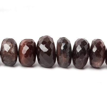 9-9.5mm Scapolite faceted rondelle beads 14 inch 65 pieces AA