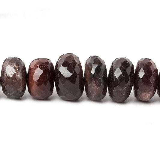 9-9.5mm Scapolite faceted rondelle beads 14 inch 65 pieces AA