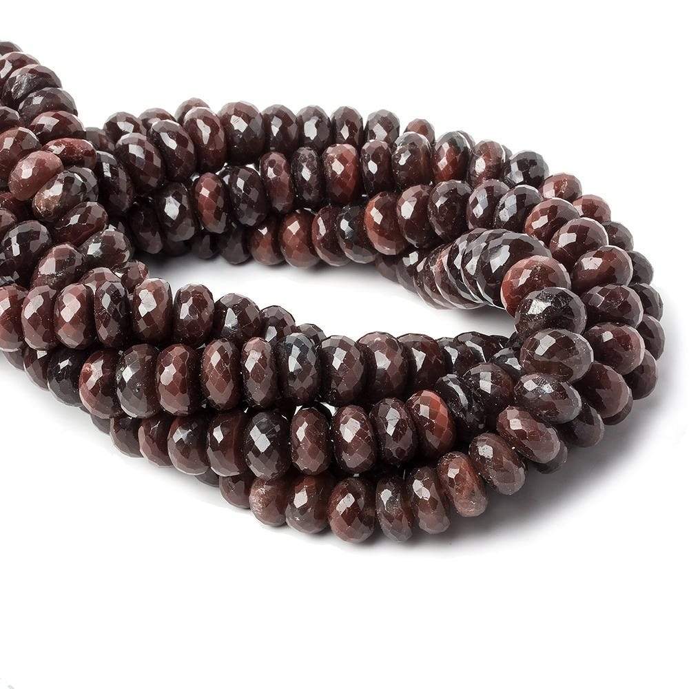 9-9.5mm Scapolite faceted rondelle beads 14 inch 65 pieces AA