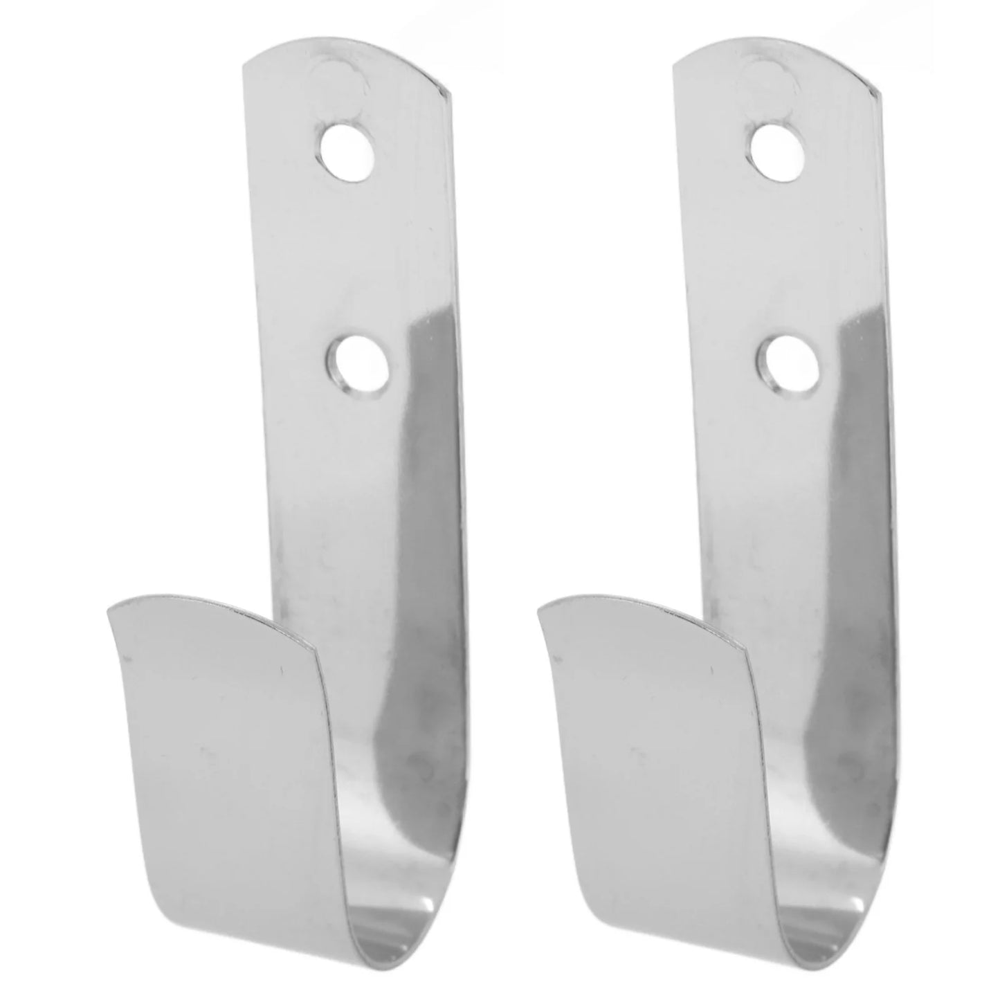 J Hook Bracket Rustproof Rugged Stainless Steel Smooth Versatile J Hook Hangers for Boats Yachts Rvs