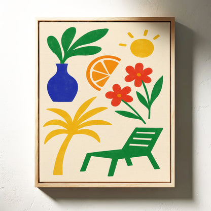 Sun Chair and Citrus Dreams