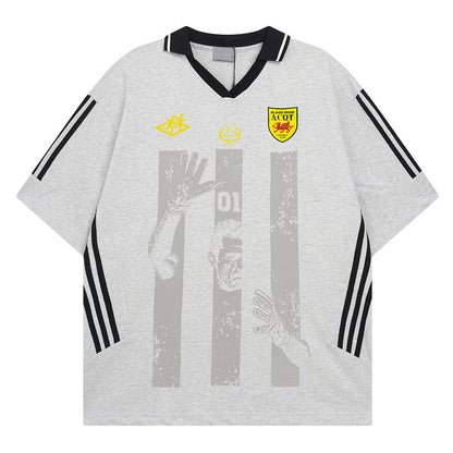 Short Sleeve T-Shirt Unisex Summer Loose Casual Couple Sports