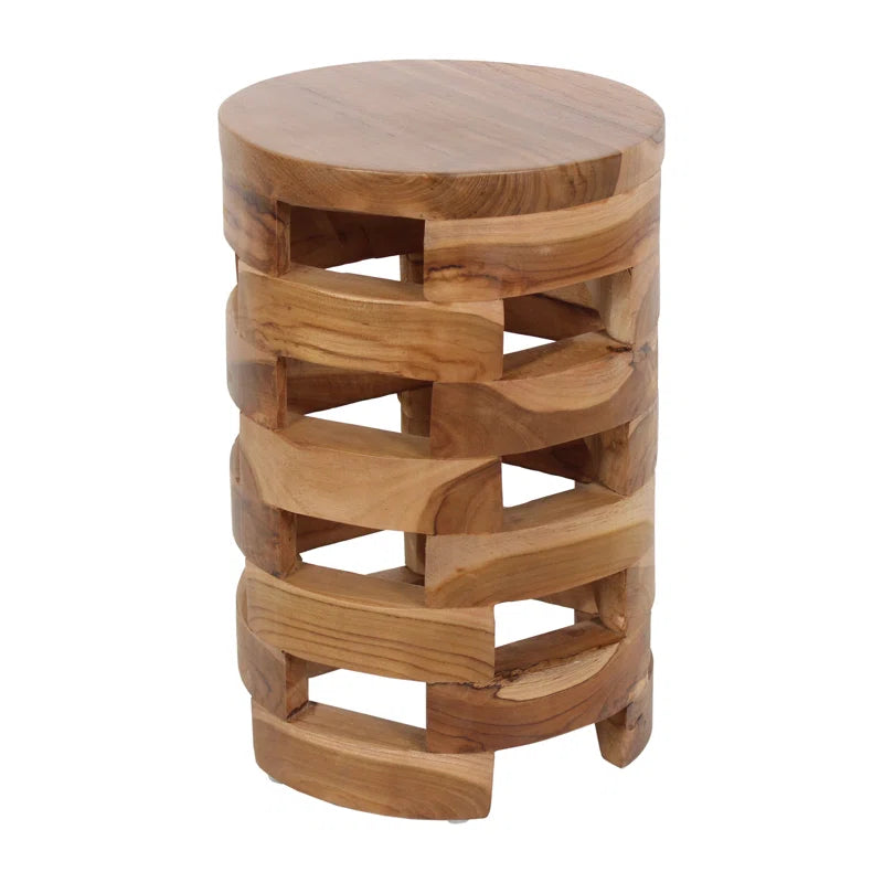 Charnessa Solid Wood End Table