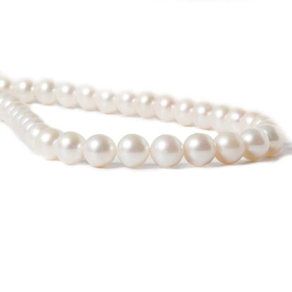 9mm Off White Off Round Pearls 15 inch 47 pieces