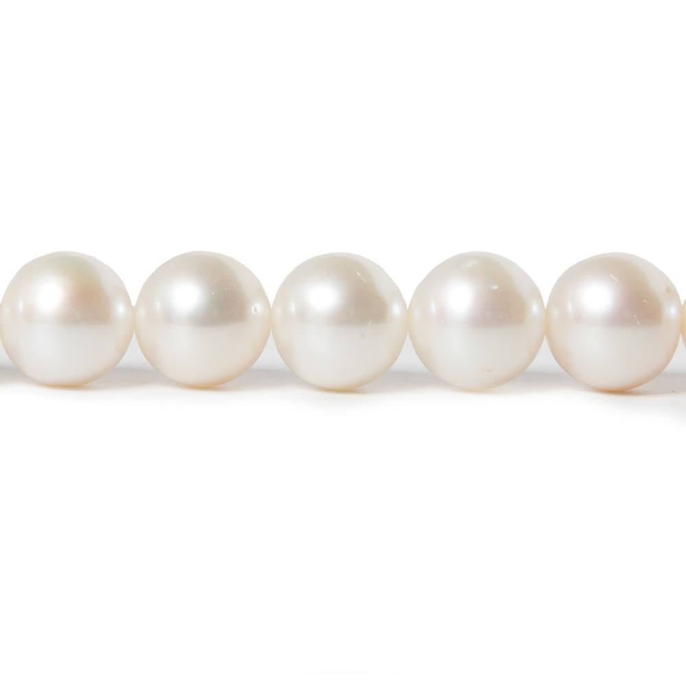 9mm Off White Off Round Pearls 15 inch 47 pieces