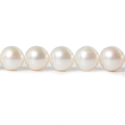 9mm Off White Off Round Pearls 15 inch 47 pieces