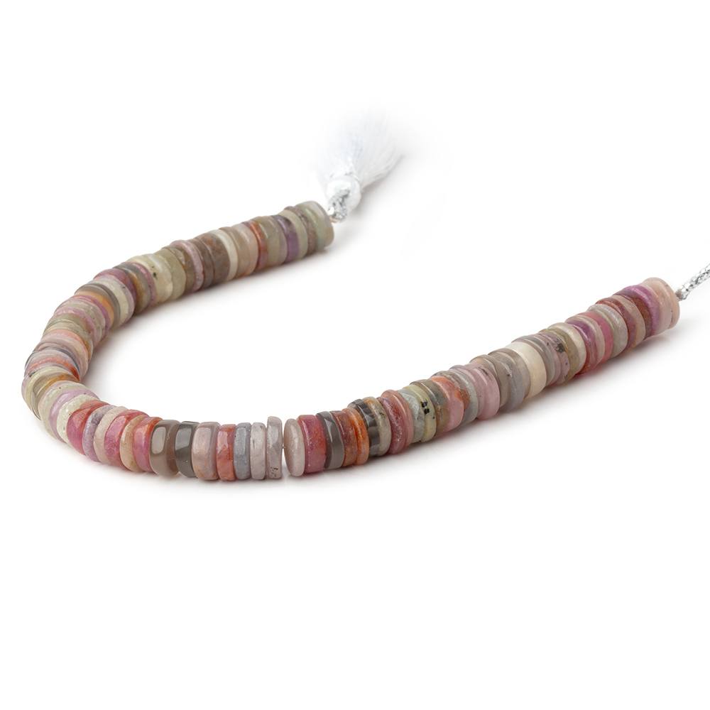 9mm Umba Sapphire Plain Heishi Beads 8 inch 98 Pieces