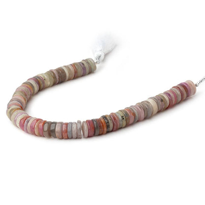 9mm Umba Sapphire Plain Heishi Beads 8 inch 98 Pieces